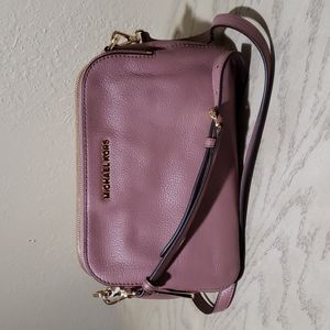 Michael Kors Pebbled Leather Triple Compartment Crossbody Bag